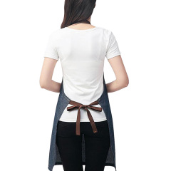 Multi-Pocket Denim Apron
