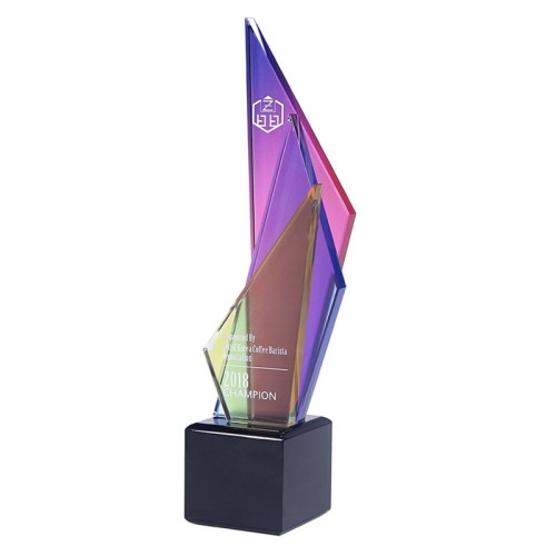 Special Unique Shape Crystal Award