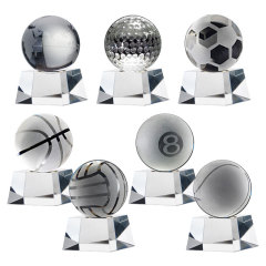 Customized Clear Crystal Award