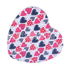 Tin Heart Shape Chocolate Box