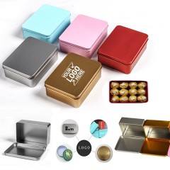 Candy Tin with Printed Mints