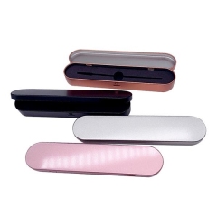 Hinged Tinplate Box Metal Flip-top Container