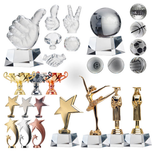 Customized Clear Crystal Award