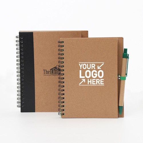 Spiral Notebook with Pen