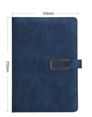 PU Notebook with Metal Buckle