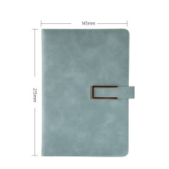 PU Notebook with Metal Buckle