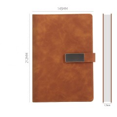 A5 Business Notebook with Metal Buckle
