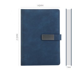 A5 Business Notebook with Metal Buckle