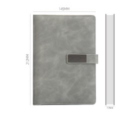 A5 Business Notebook with Metal Buckle