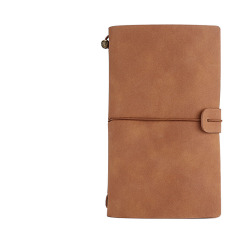 PU Leather A6 Business Travel Journal Pocket Notebook