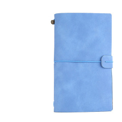 PU Leather A6 Business Travel Journal Pocket Notebook