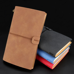PU Leather A6 Business Travel Journal Pocket Notebook