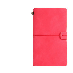 PU Leather A6 Business Travel Journal Pocket Notebook