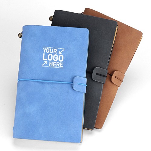 PU Leather A6 Business Travel Journal Pocket Notebook