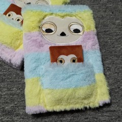 Customized Lovely Plush Notebook