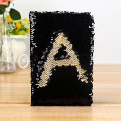 Customized Shining Fish Scale Cover Notebook for School