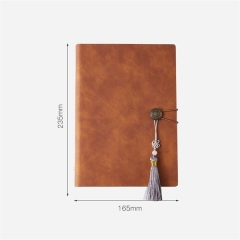 Leather Journal A6 Refillable Binder Notebook