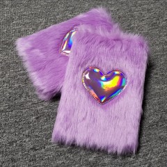 Customized Lovely Plush Notebook