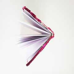 Customized Sequin Notebook