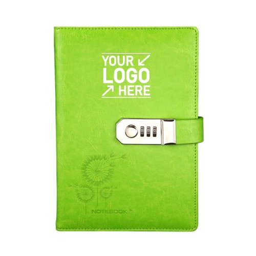 A5 Password PU Notebook