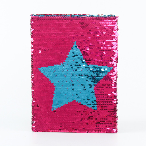 Customized Sequin Notebook