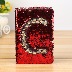 Customized Shining Fish Scale Cover Notebook for School