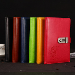 A5 Password PU Notebook