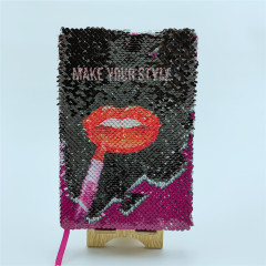 Customized Sequin Notebook
