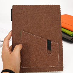 Hardcover Notebook With Pen Holder & Phone Pocket