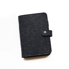 Ring Binder Cover Wool Felt Journal Notebook