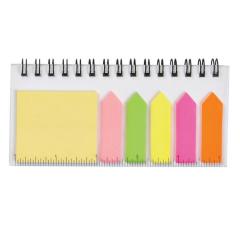 Ruler Sticky Note Coil Notebook