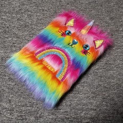 Customized Lovely Plush Notebook