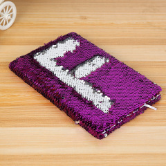 Customized Shining Fish Scale Cover Notebook for School