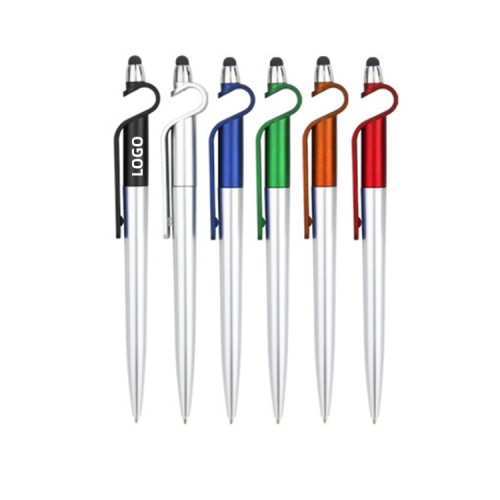 Stylus Ballpoint Pen with Phone Stand