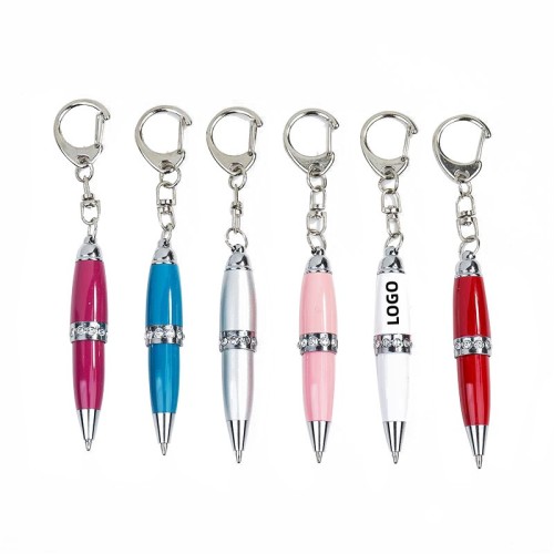 Pendent Diamond Pocket Small Keychain Pen