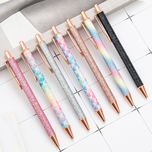 Cute Glitter Colorful Ballpiont Pen