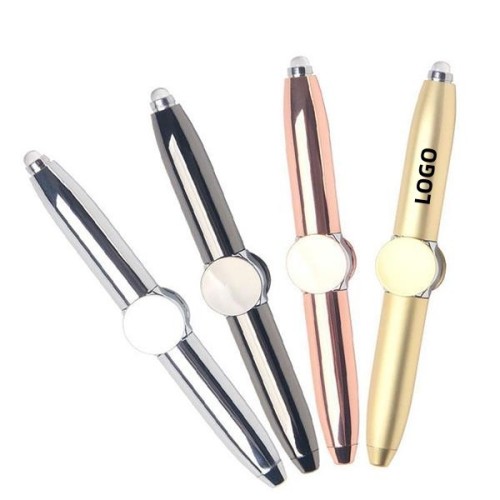 Fidget Spinner Pen With Led Light