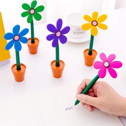 Colorful Flower Ballpoint Pen