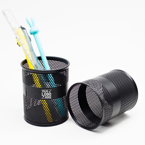 Metal Mesh Pen Holder