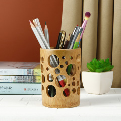 Bamboo Pen/Toothbrush Holder