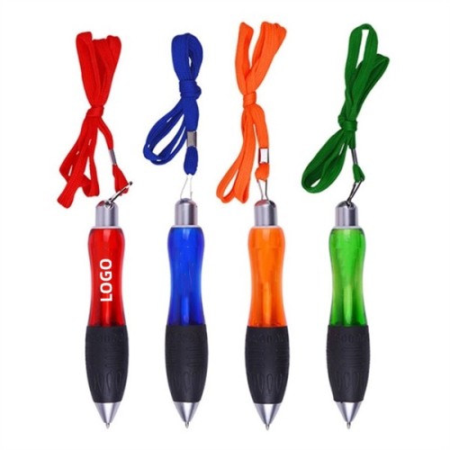 Ballpoint Pen With Lanyard