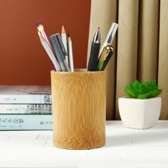 Bamboo Pen/Toothbrush Holder