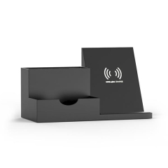 Desk Organizer with Fast Wireless Charger