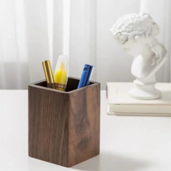 Black Walnut Solid Wood Pen Holder