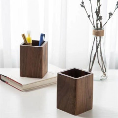 Black Walnut Solid Wood Pen Holder