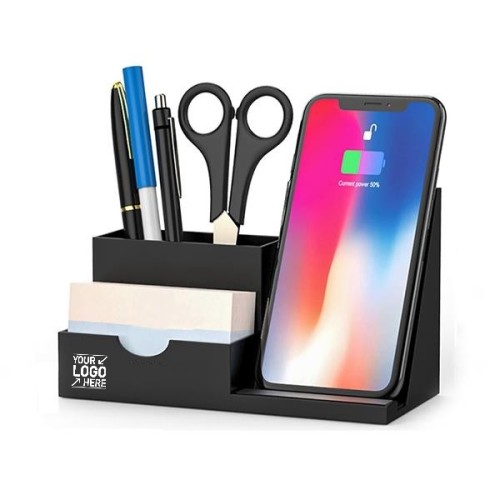 Desk Organizer with Fast Wireless Charger