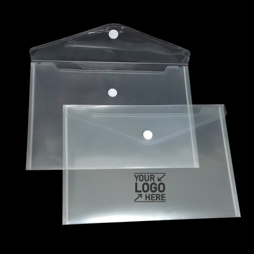 Clear Document Case With Custom Logo