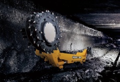 Drum mining machine