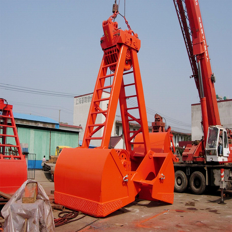 40t Motor Hydraulic Orange Peel Grab Hydraulic Scrap Metal Grab