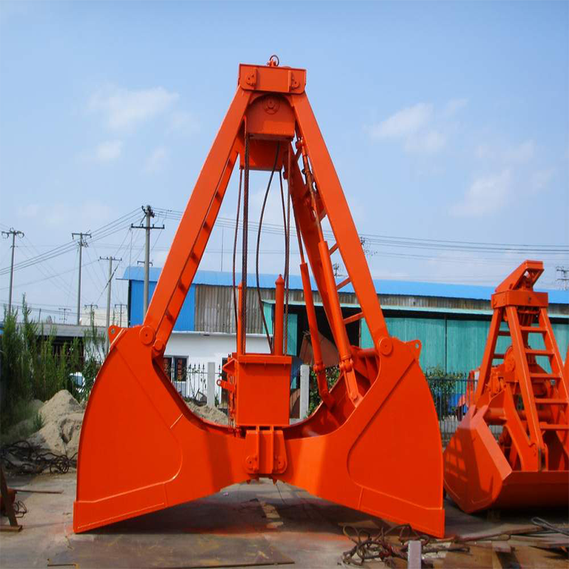 40t Motor Hydraulic Orange Peel Grab Hydraulic Scrap Metal Grab